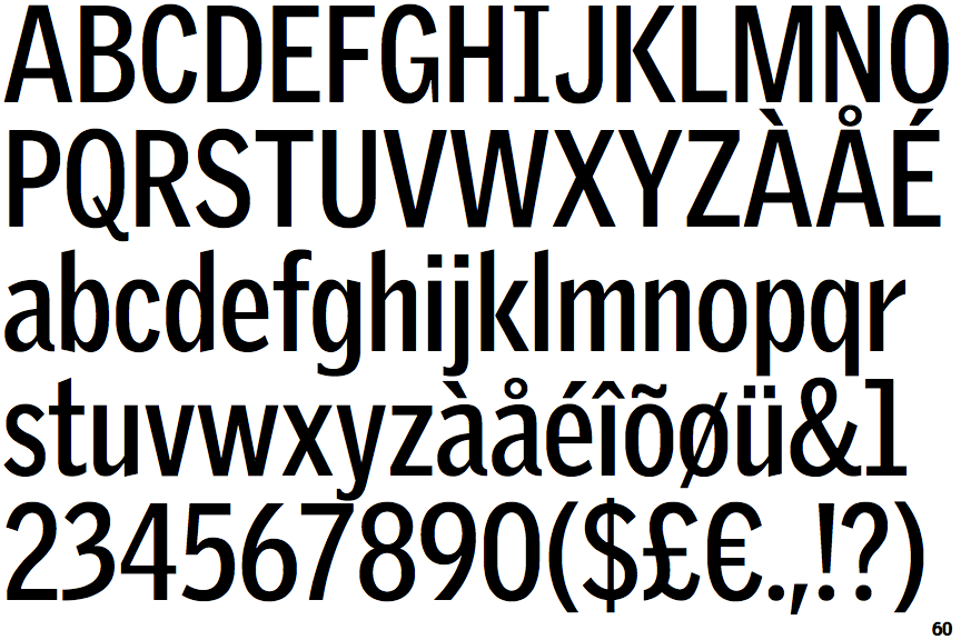 Griffith Gothic Condensed Bold