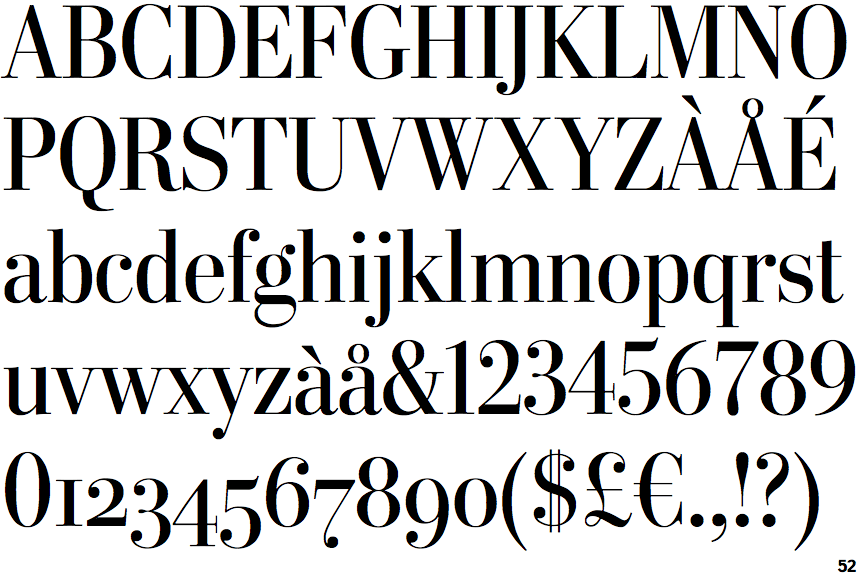 Identifont Stilson Display