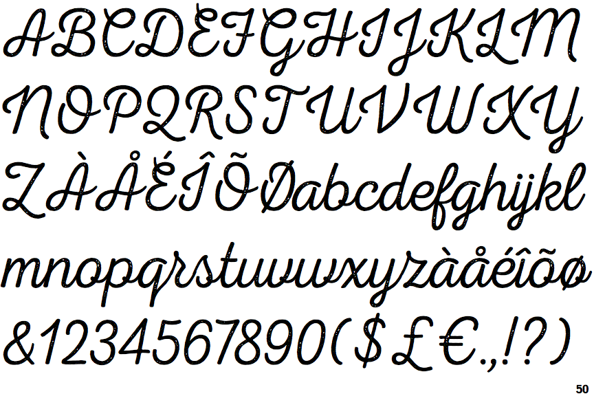 Nexa Rust Script Thin 03