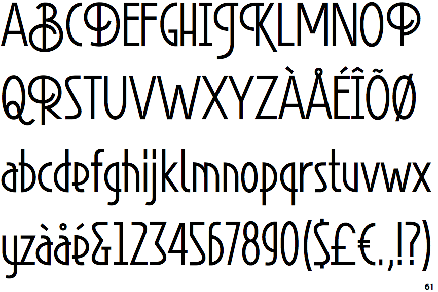 Identifont Reader Bold (Fontfabric)