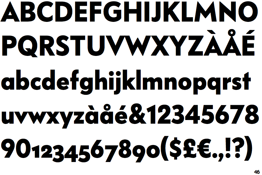 FF Bauer Grotesk Bold