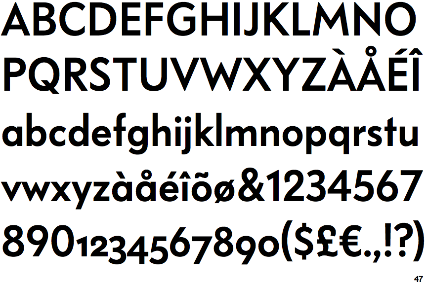 FF Bauer Grotesk Medium