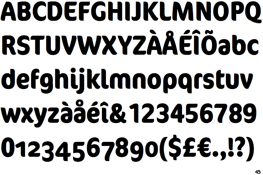 FF Cocon Condensed Bold