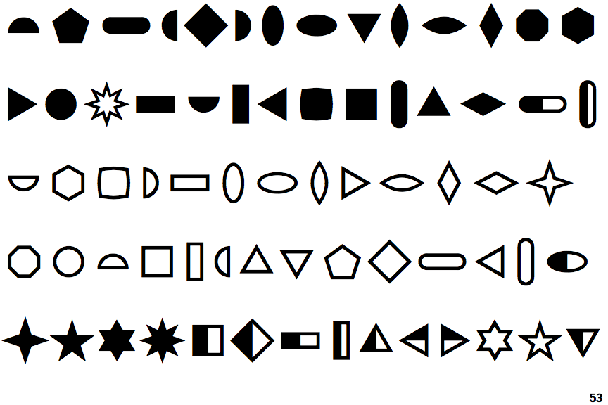 FF Dingbats 2.0 Basic Forms