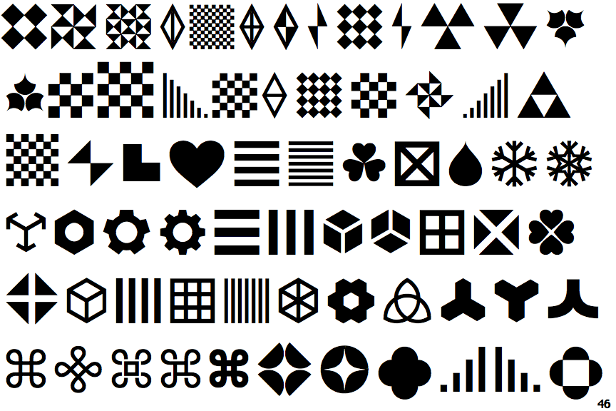 Download Identifont Ff Dingbats 2 0 Mixed Forms SVG Cut Files
