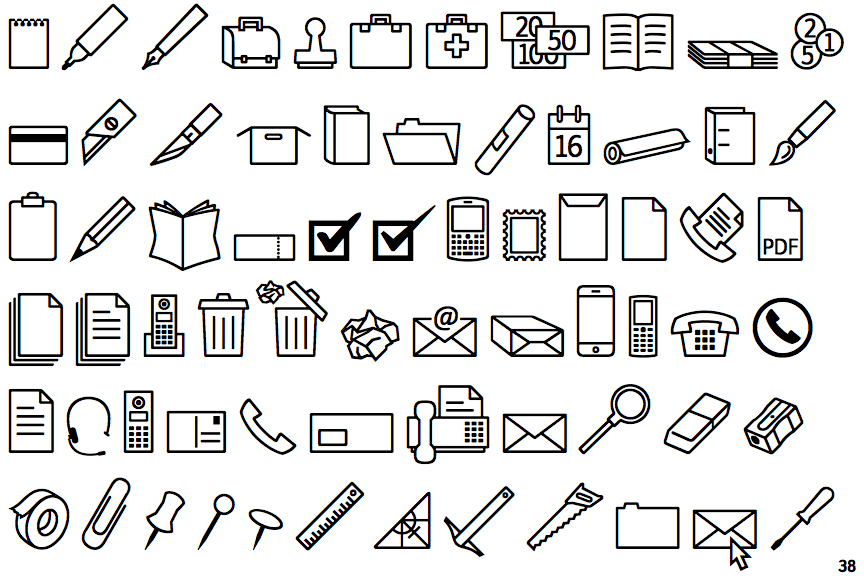 Download Identifont Ff Dingbats 2 0 Office SVG Cut Files