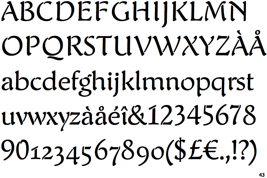 Minion font Minion font