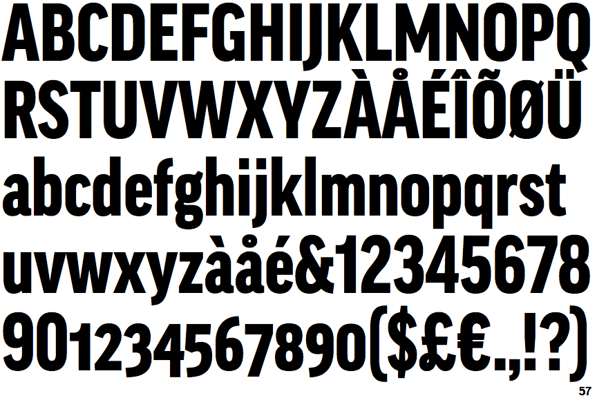 FF Good Condensed Black