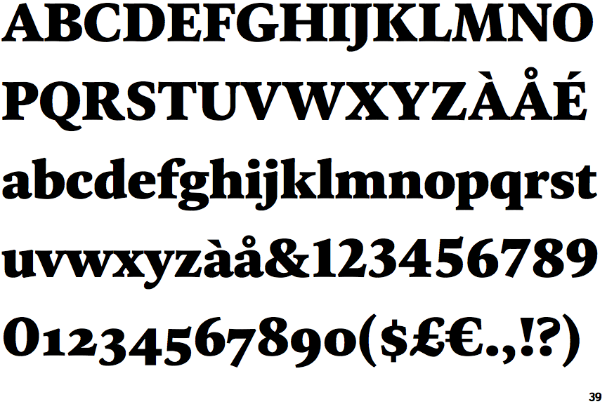 FF Kievit Serif Black