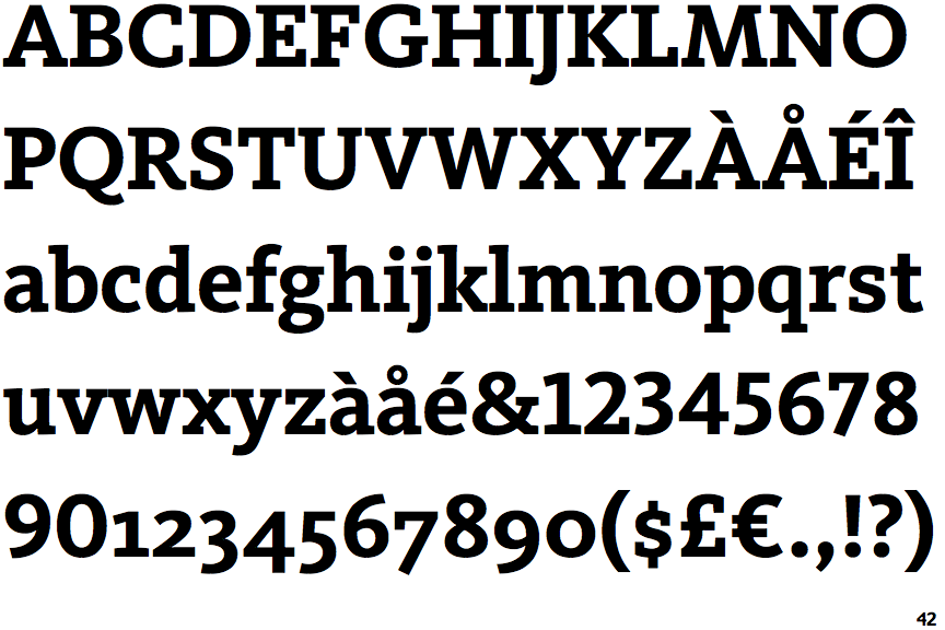 FF Kievit Slab Bold