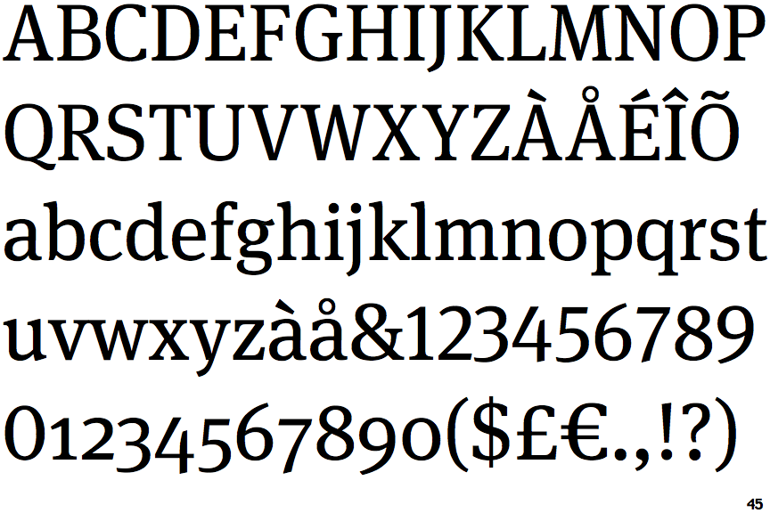 FF Meta Serif