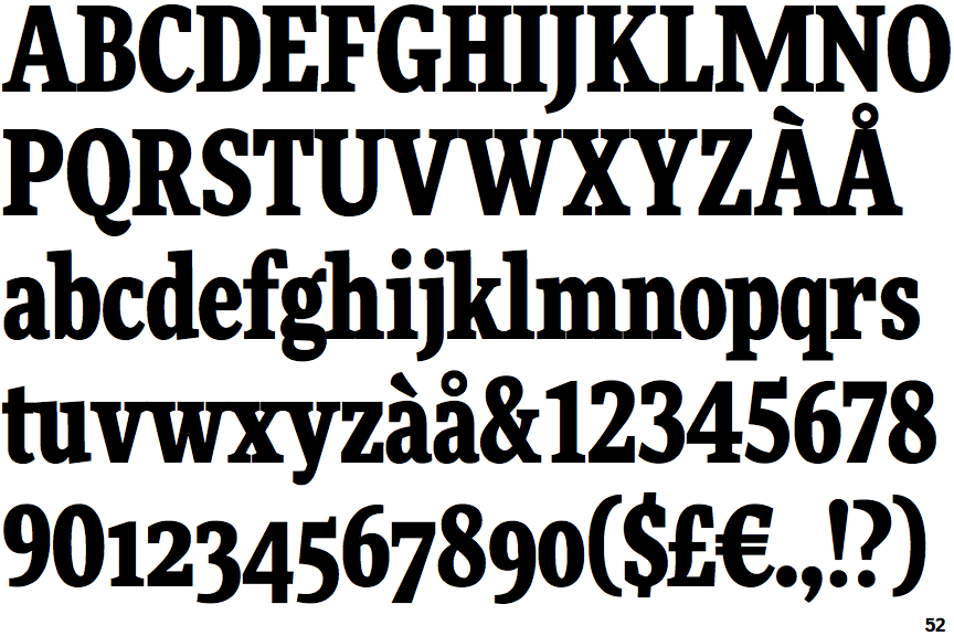 FF More Condensed Black