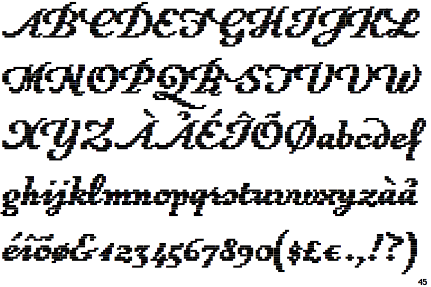 FF Nelio Square Bar Script