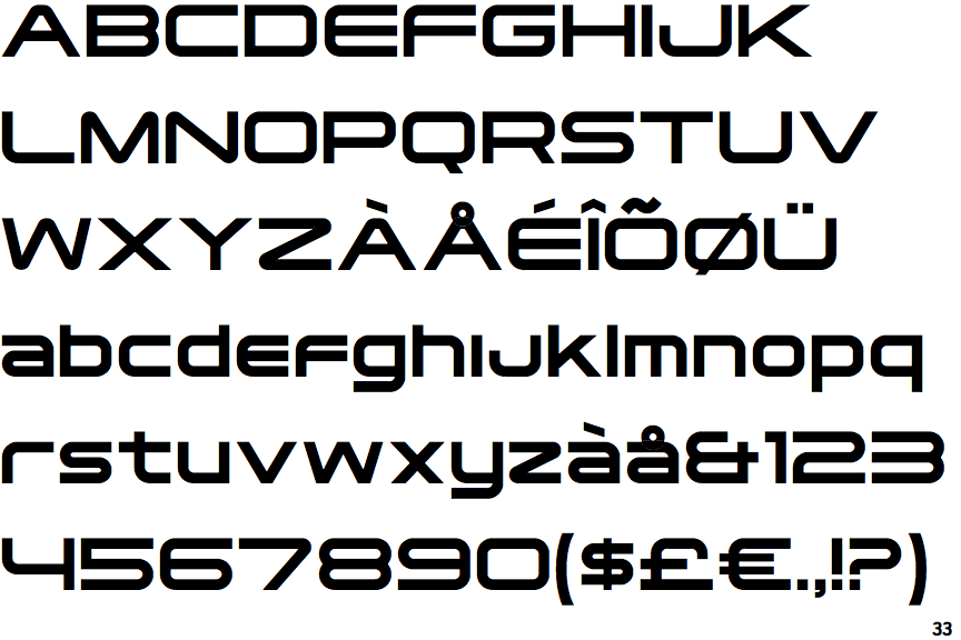 Tachyon Regular Font The Canalian