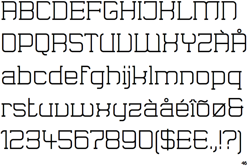 Monoron Serif