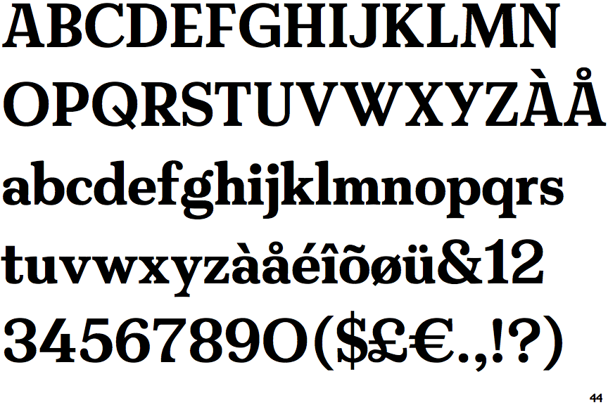 FS Split Serif Bold