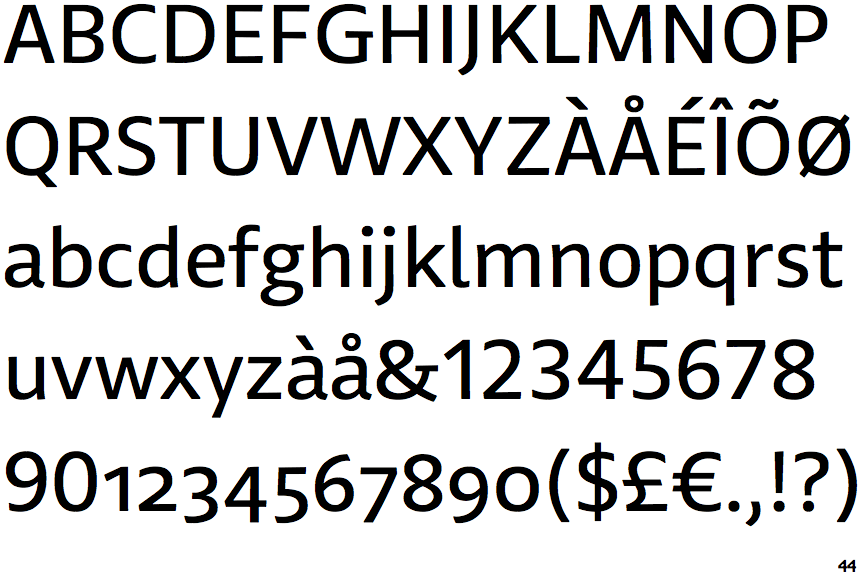 Identifont - FS Irwin