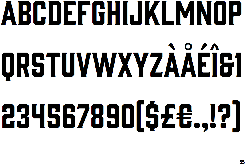 Identifont Gin Round