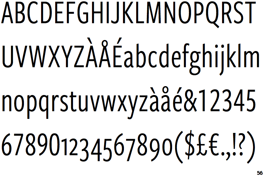 Freight Sans Compressed