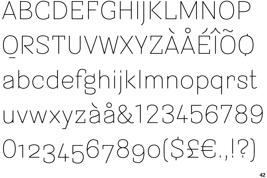 Sintesi Semi Sans Ultra Thin