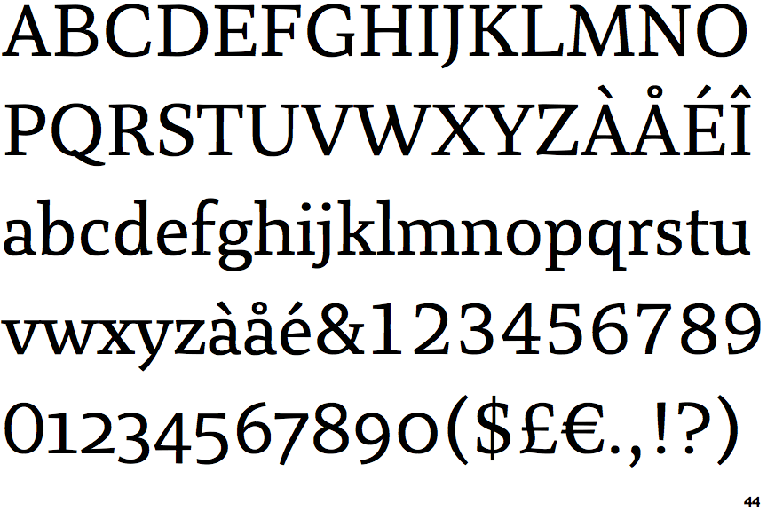 Organon Serif