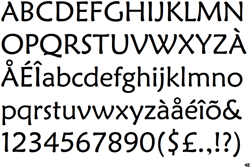 Maiandra font