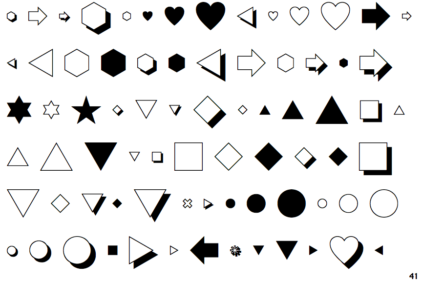Identifont - Basic Bullets