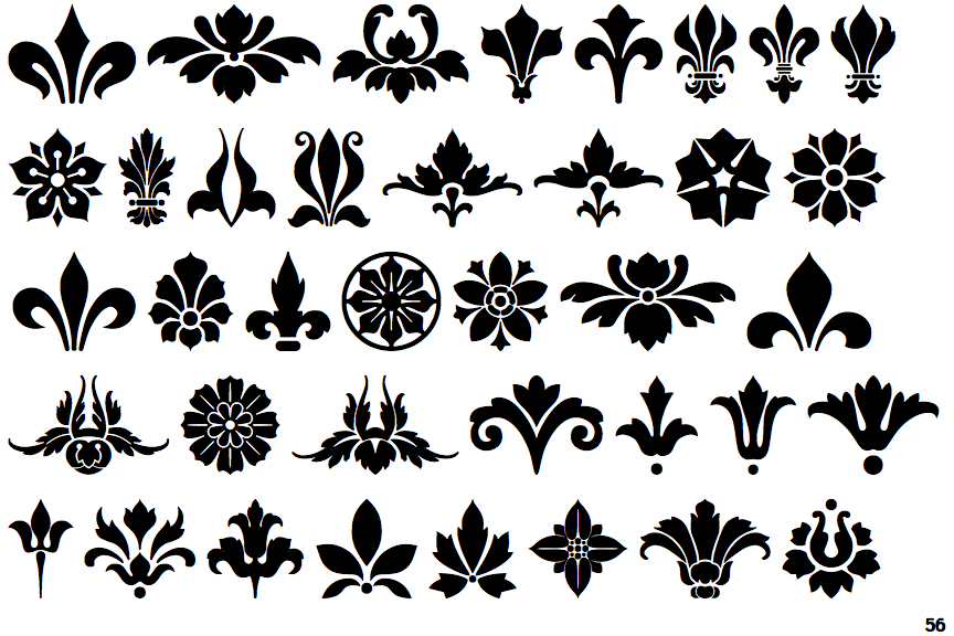 Fleuron Ornaments