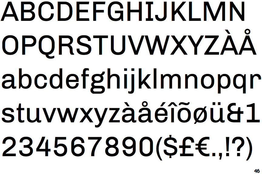 Identifont Chivo