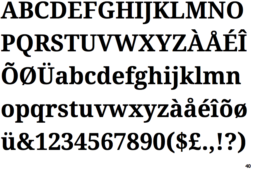 Droid Serif Bold (Google)