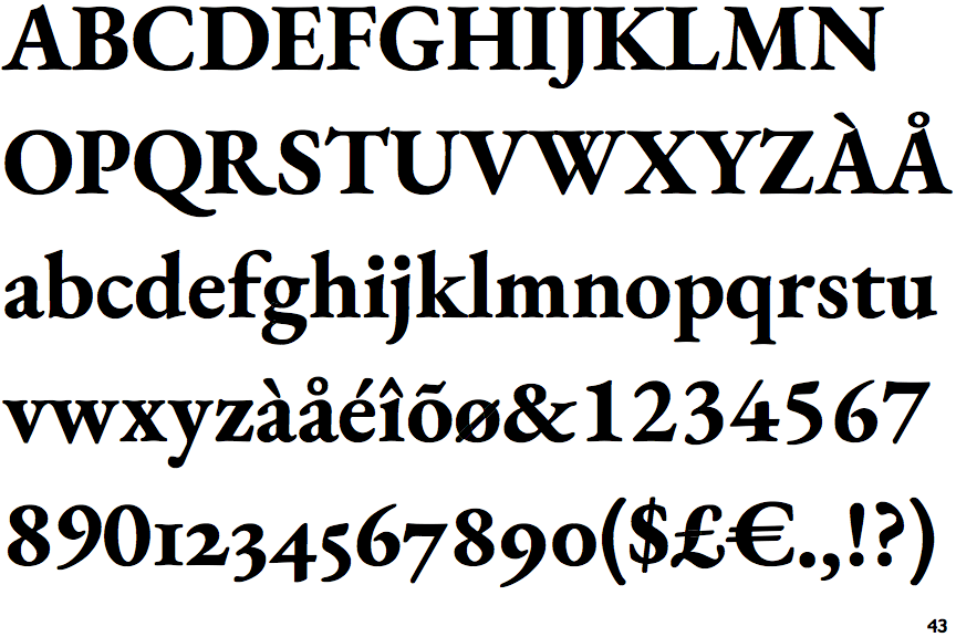 EB Garamond Bold