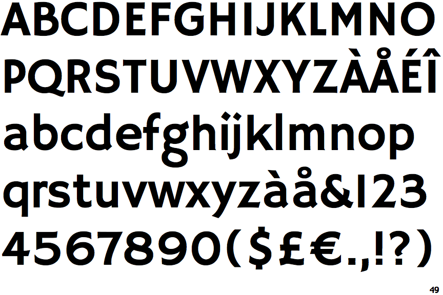 Identifont Hammersmith One