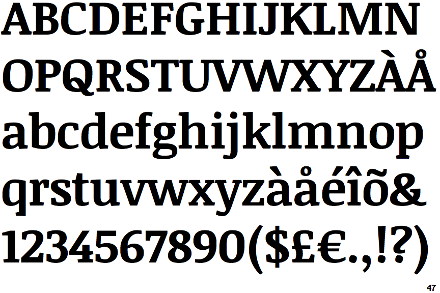 Noticia Text Bold