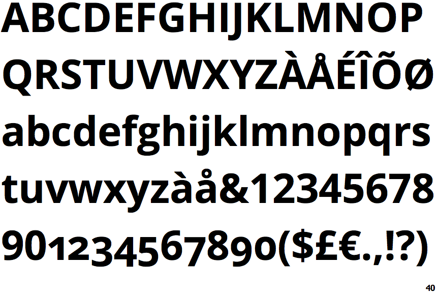 Open Sans Bold