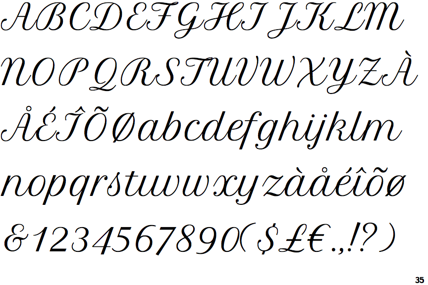 Petit Formal Script