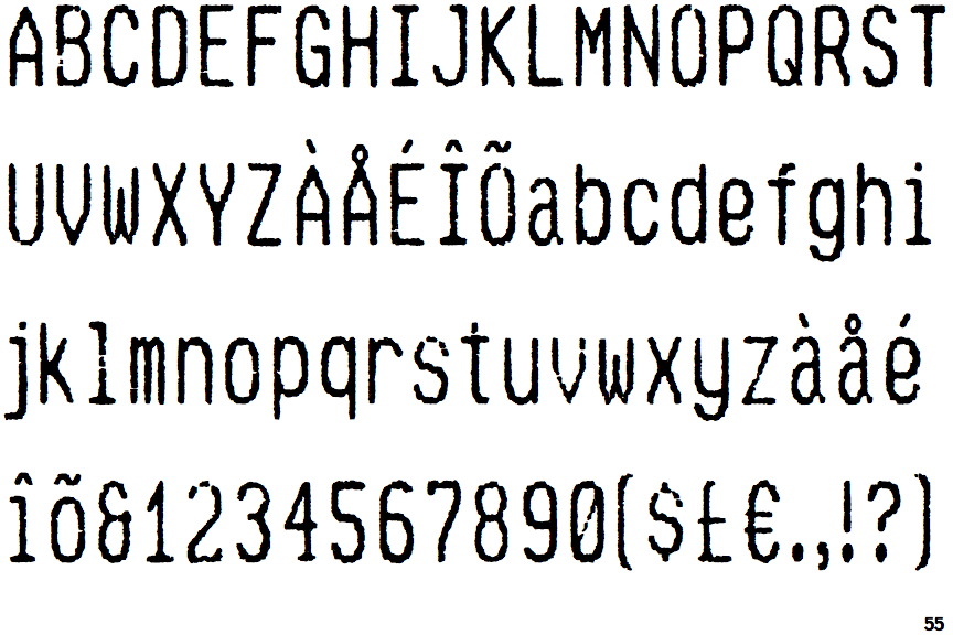 Identifont Hypermarket Condensed Light
