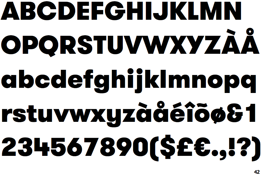 Avant Garde Black Font Logo