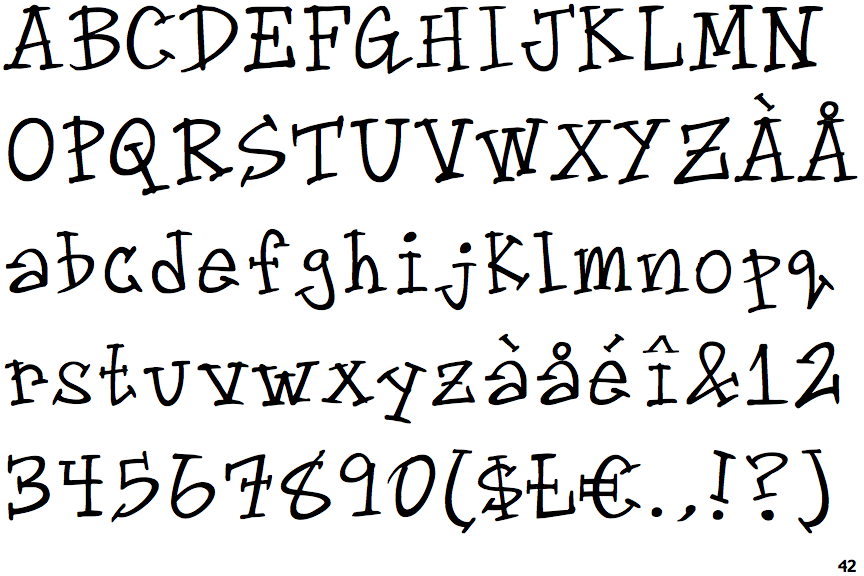 Identifont Groovin Up Slowly