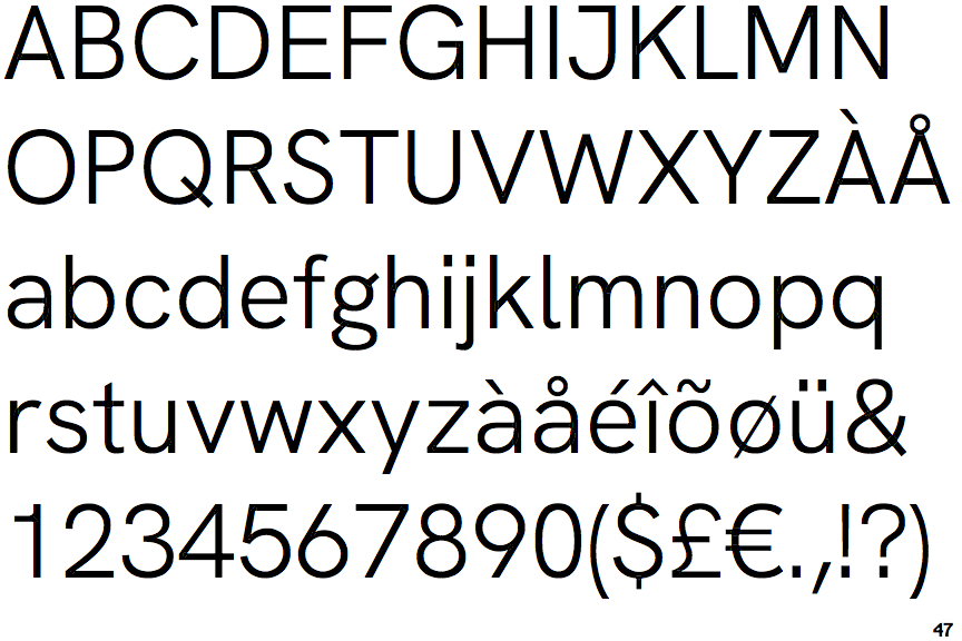 Hanken Grotesk Light