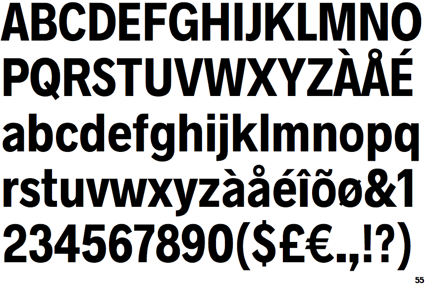 Radnika Bold Condensed