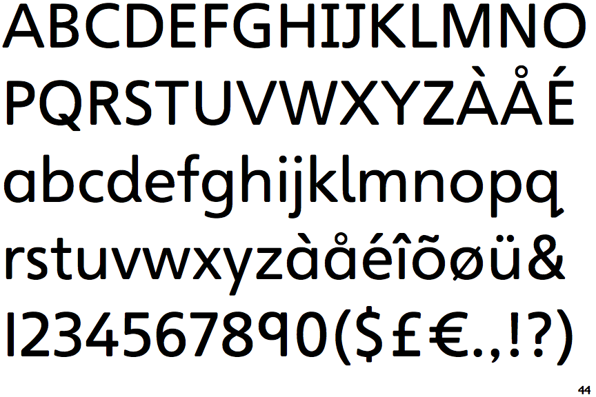 Identifont Heinemann Special