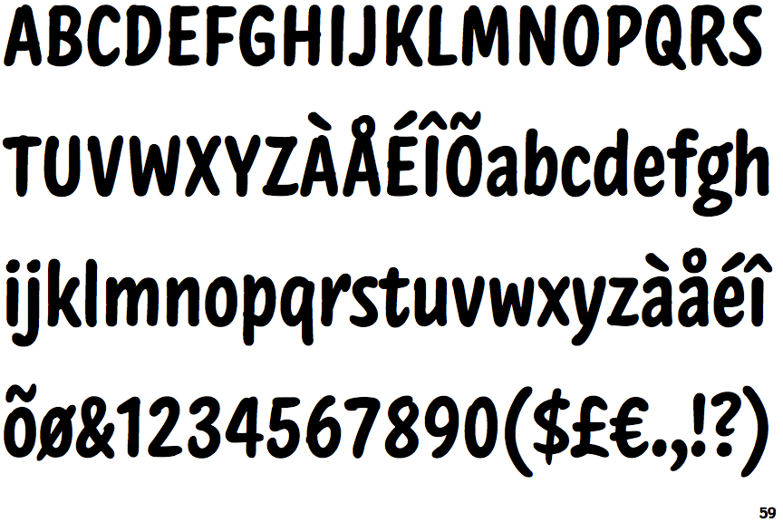 Inkwell Condensed Bold
