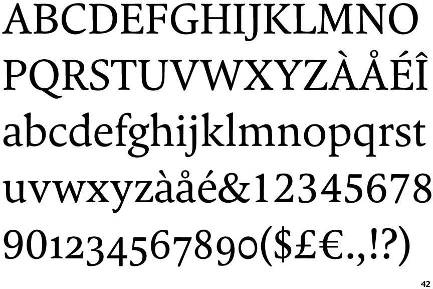 Identifont Argos