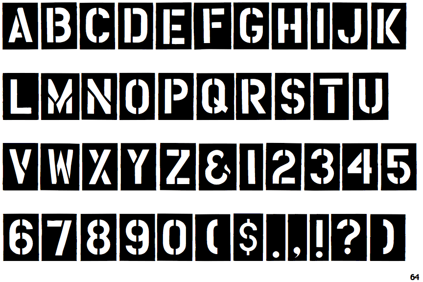 Identifont Housebroken Rough