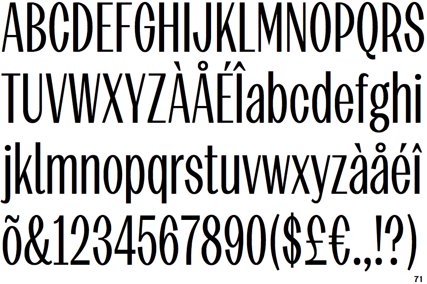 Hurme Oval Sans High Contrast Condensed