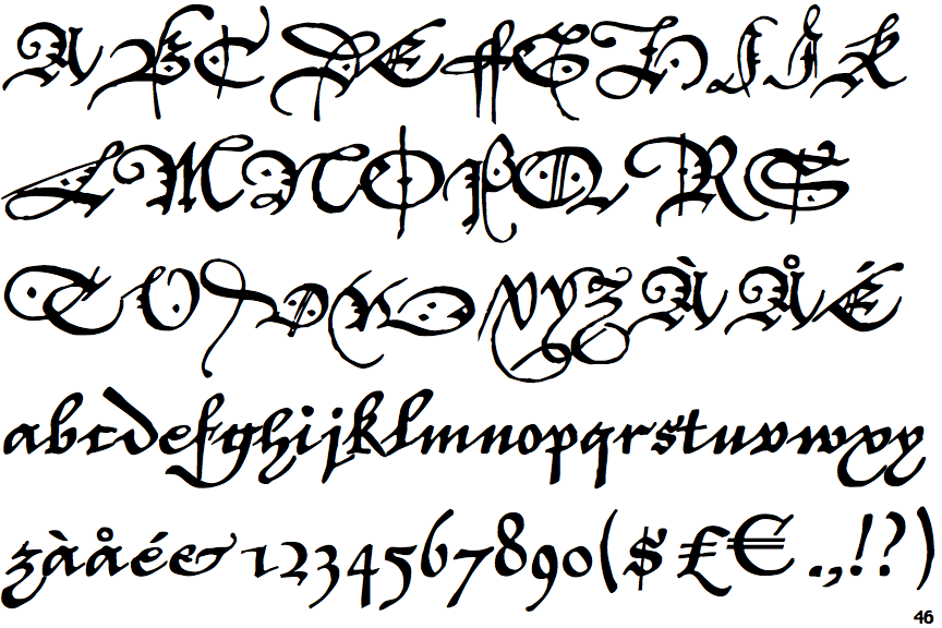 identifont-p22-elizabethan