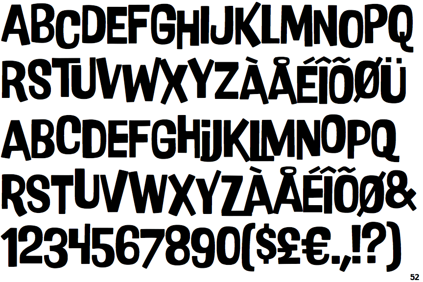 Identifont P22 Nudgewink