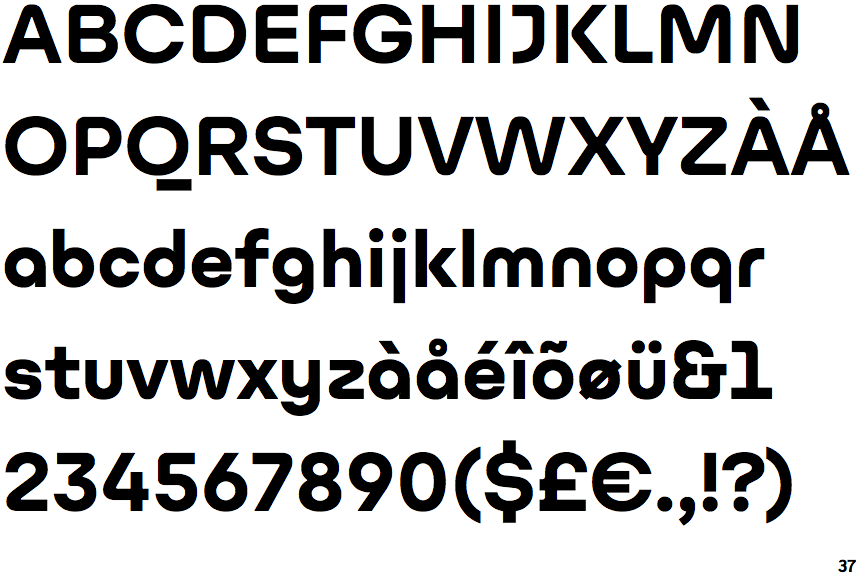 Ulm Grotesk Extra Bold