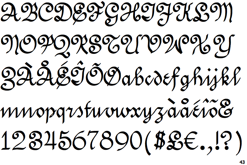Swirlity Script Bold