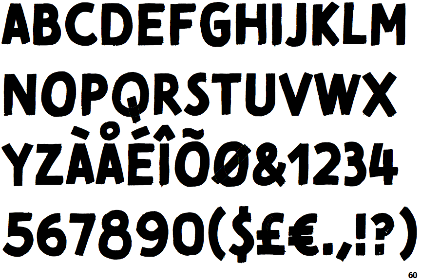 Identifont Tomarik Brush